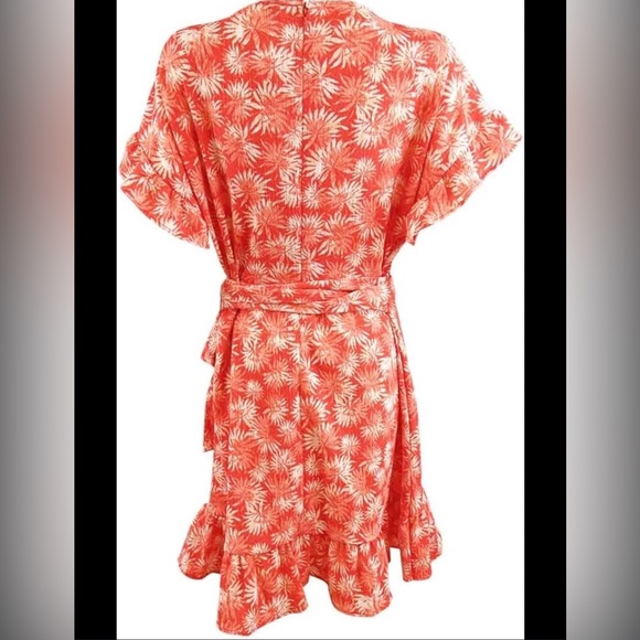 MICHAEL KORTS WOMEN PALM RUFLE  SLEEVE - Picture 3 of 8